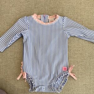 Ruffle butts swimsuit 3-6 months